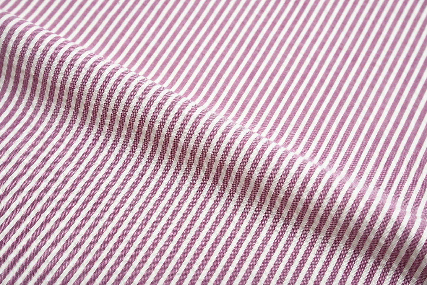 Red Violet Candy Stripes Seersucker