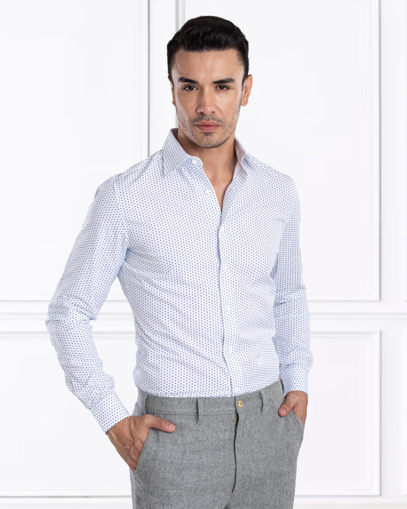 Grey Wool Chino
