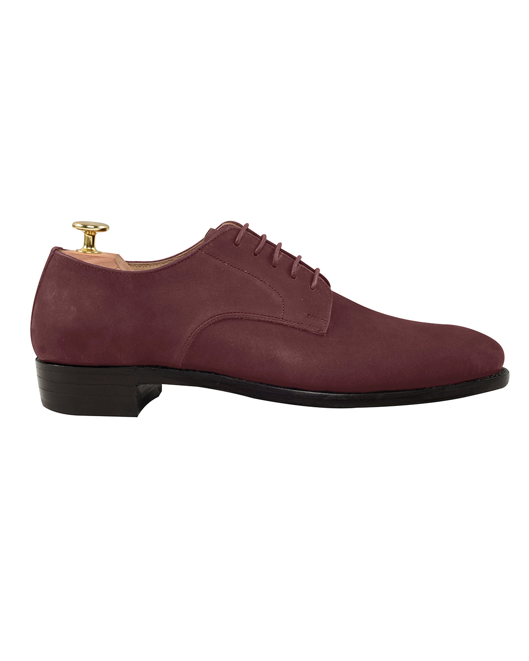 Nubuck Derby Burgundy