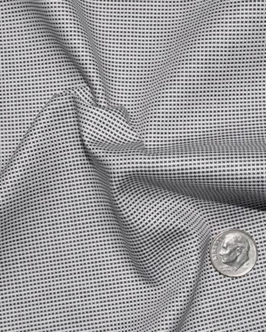 Luxire Presto: Monti Black & White Nailhead Checks