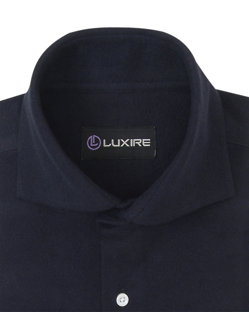 Navy Blue Flannel