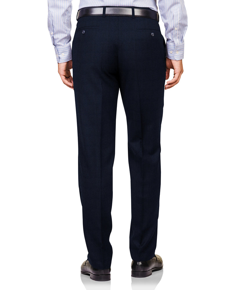Loro Piana: Blue Mini Checks