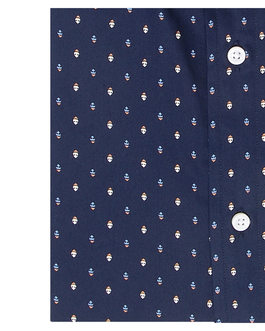 Print: Navy Blue Anchor