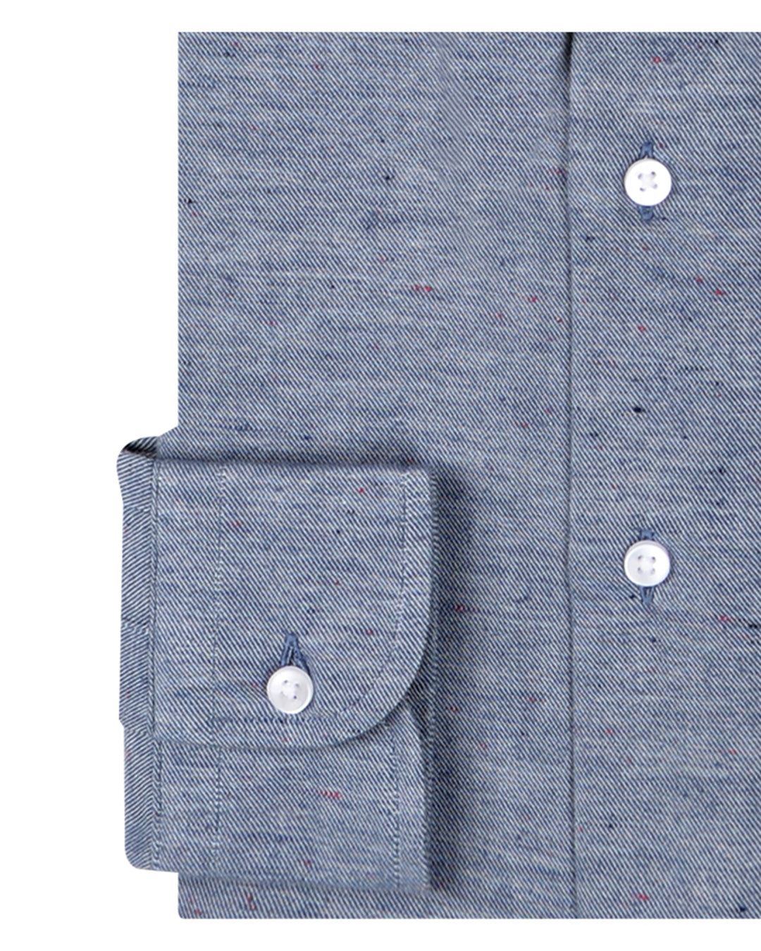 Speckled Dark Blue Twill