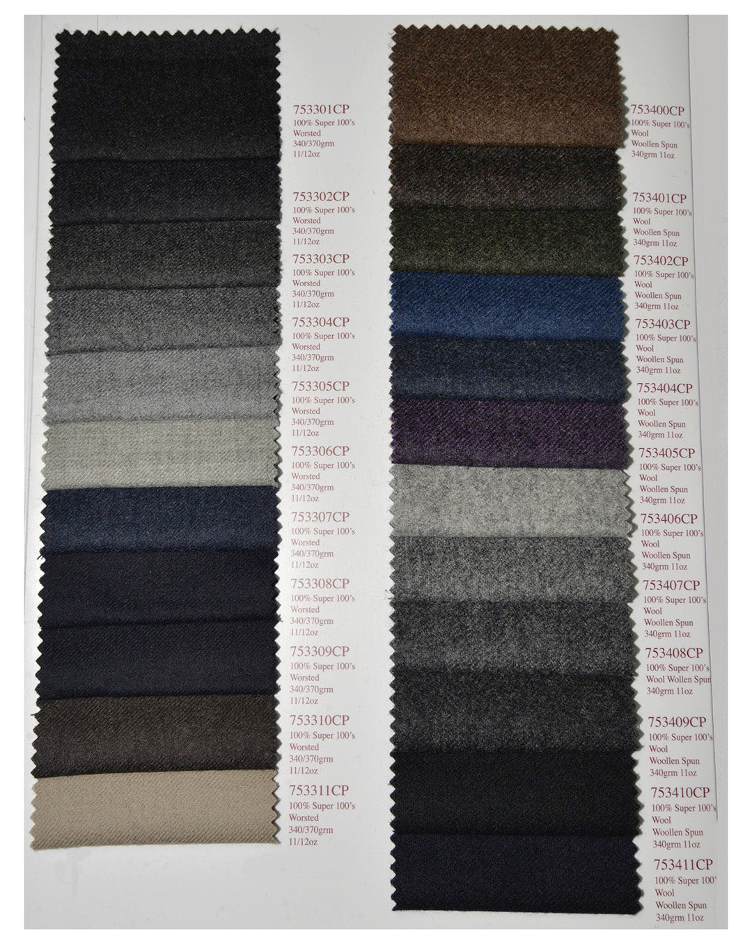 Holland Sherry Classic Worsted Flannel Khaki Twill