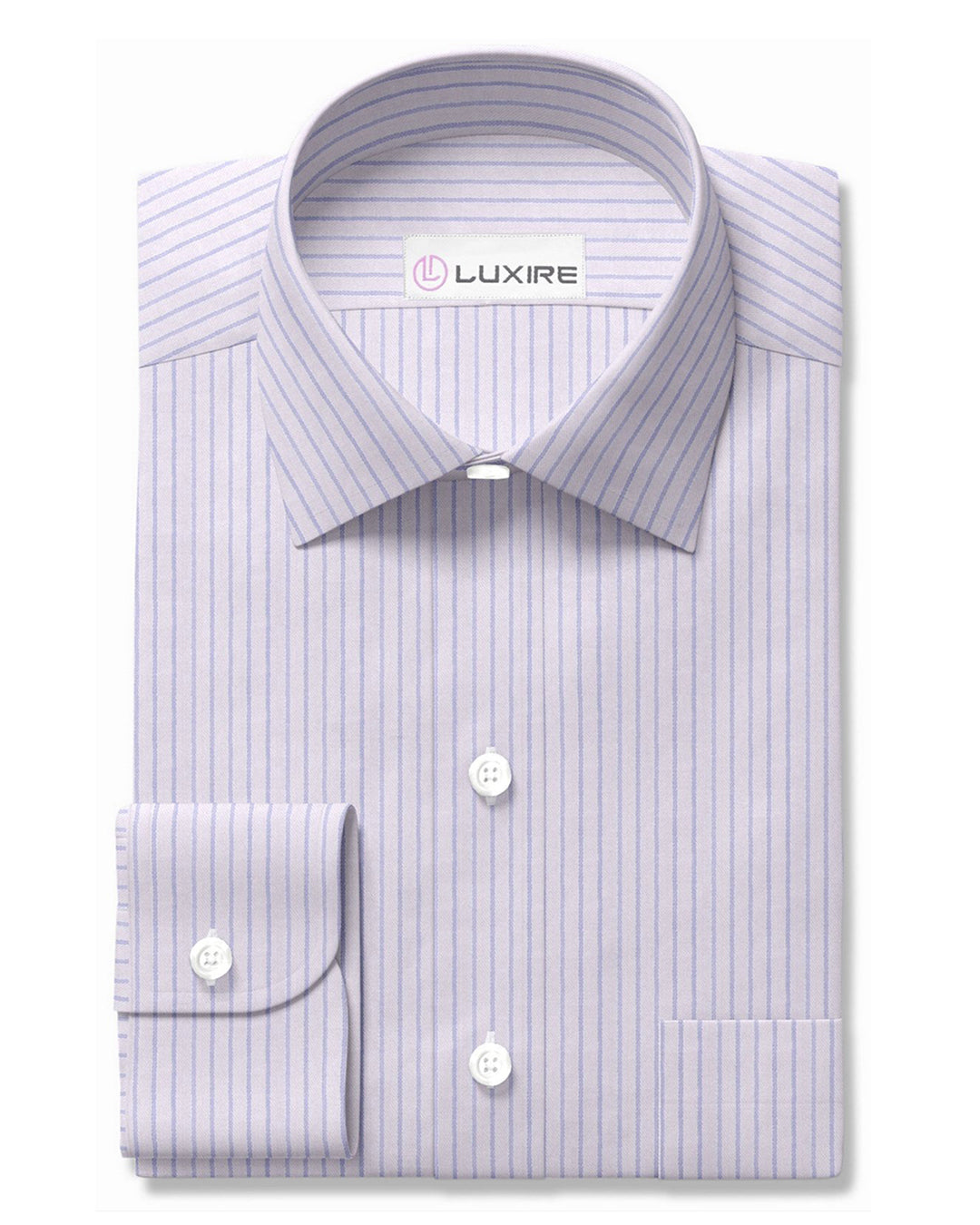 Luxire Presto: Monti White With Blue Stripes