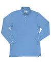 Steel Blue Cotton Polo T-shirt