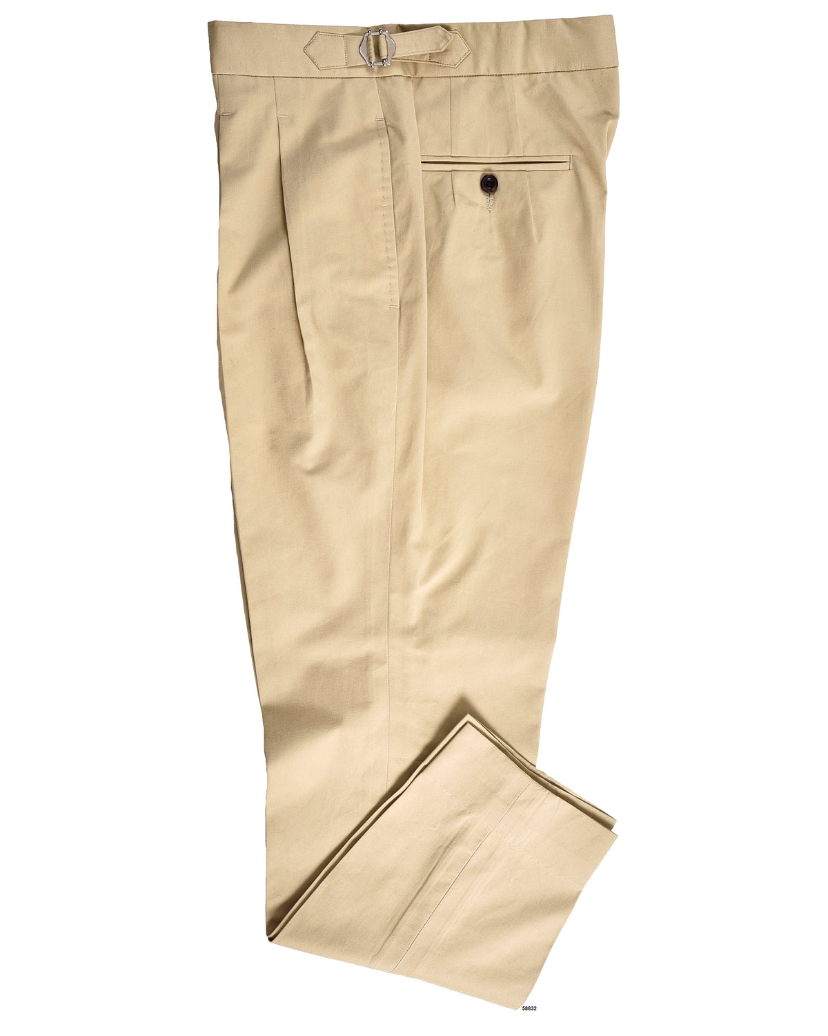 Dark Beige Plain Chino - 1