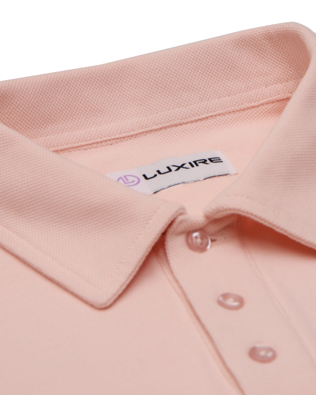 EZS Aria Pink Long Sleeve Polo - 5