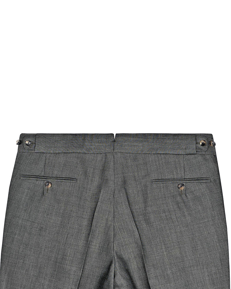 Minnis Fresco Mohair III Pants: Ash Grey