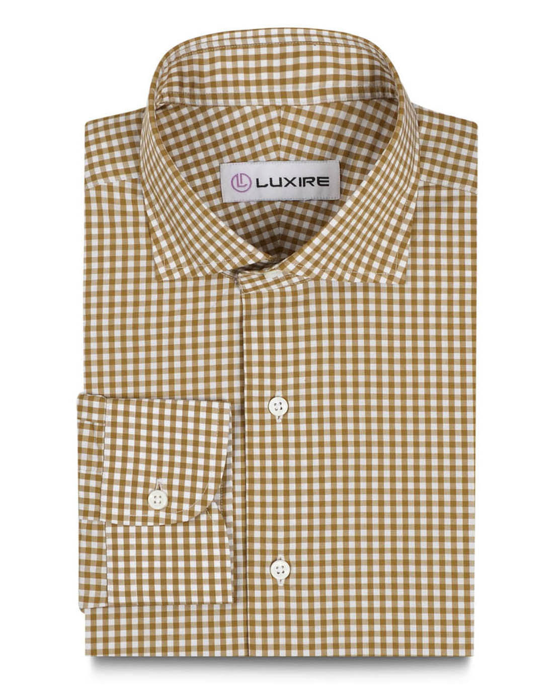 Light Brown Gingham - 1