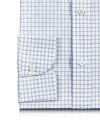 Navy White Checks Shirt