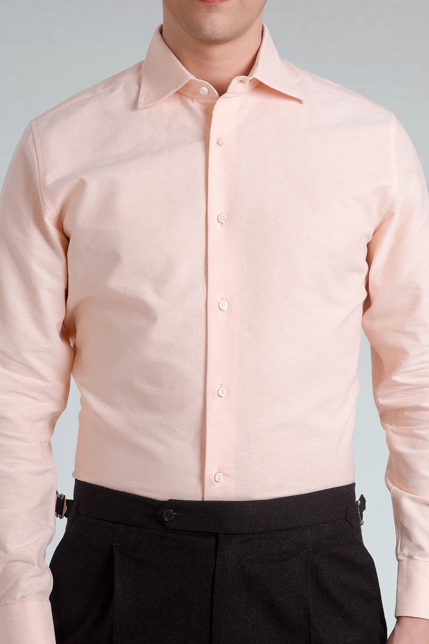 Pale Orange Classic Oxford Shirt