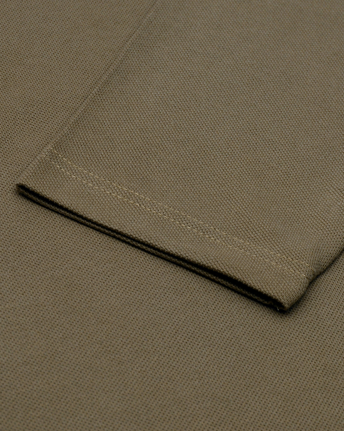 EZS Aria Olive Long Sleeve Polo - 8