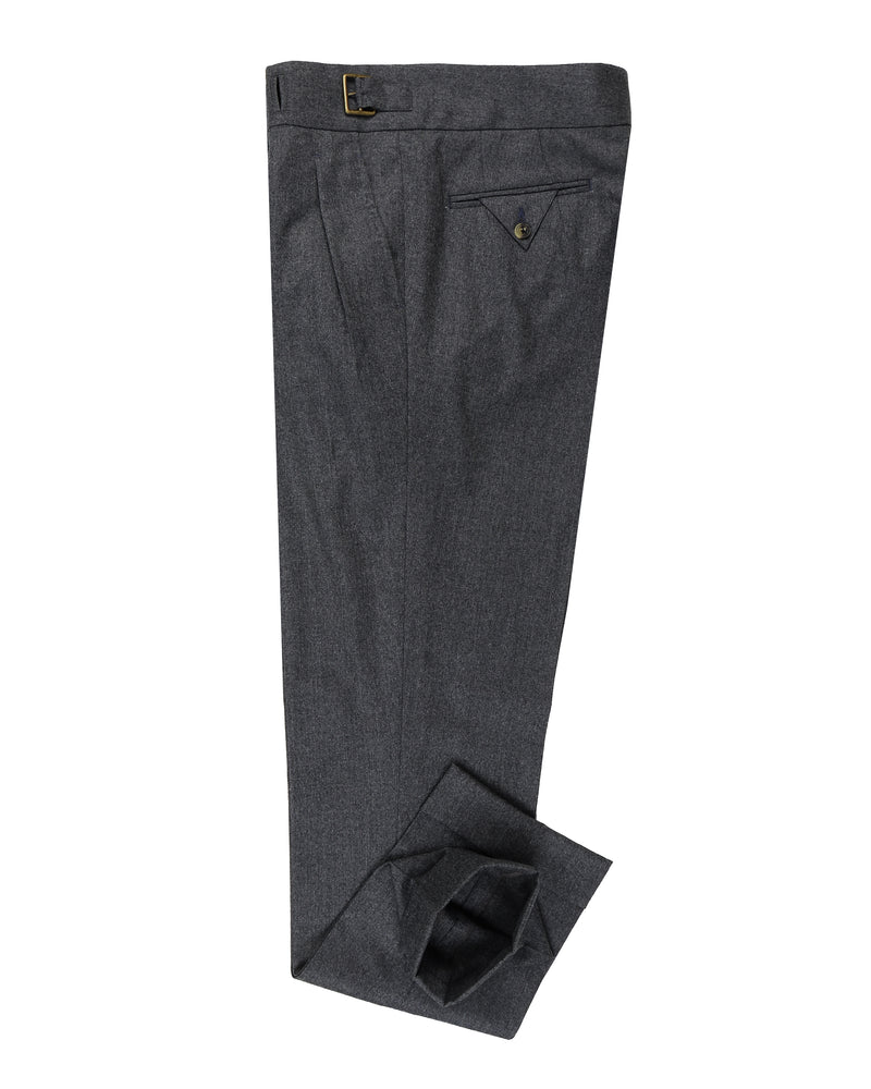 Gurkha Pant in Vitale Barberis Canonico - Flannels Grey