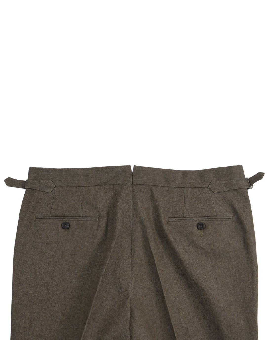 Khaki Stretchable Denim - 6