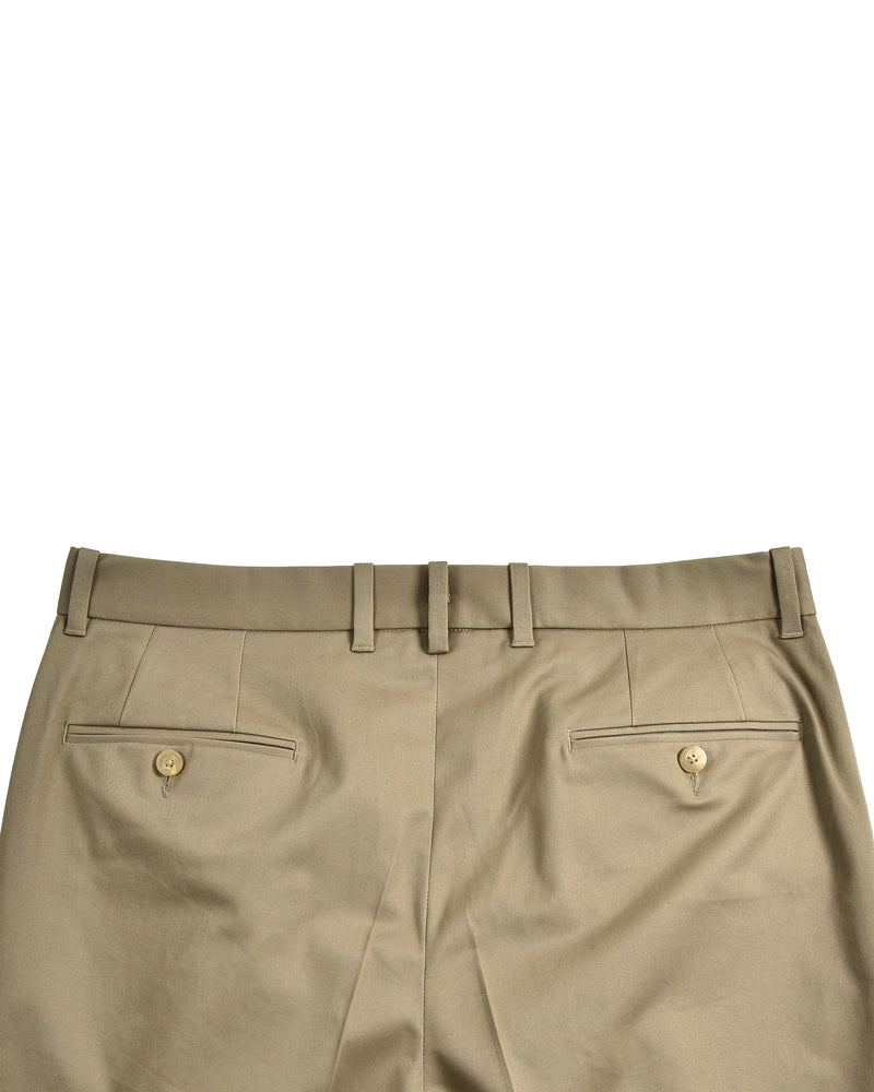 Khaki Stretchable chino