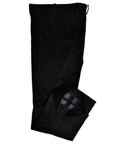 Midnight Black Corduroy