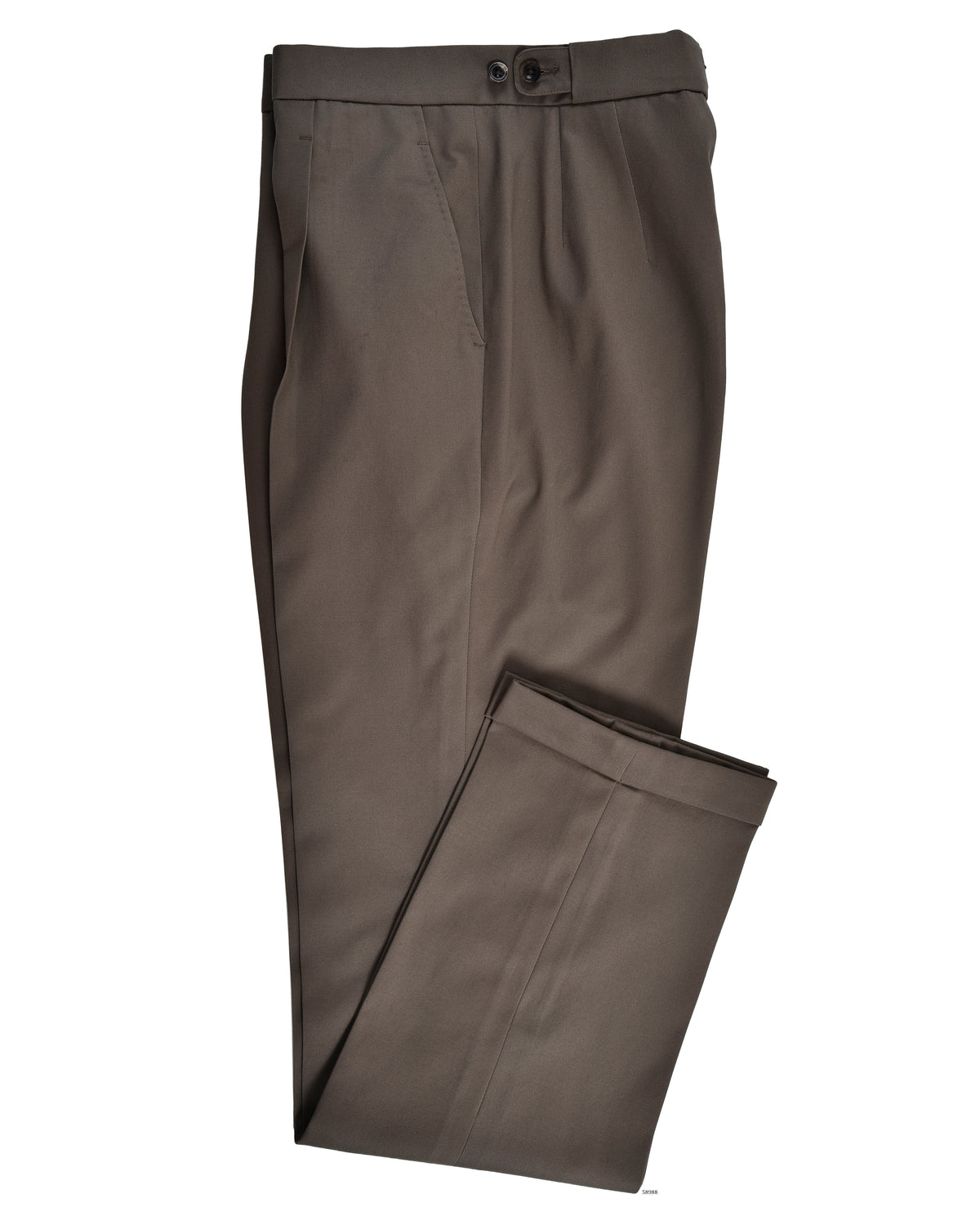 Beaver Brown Twill Chino - 1
