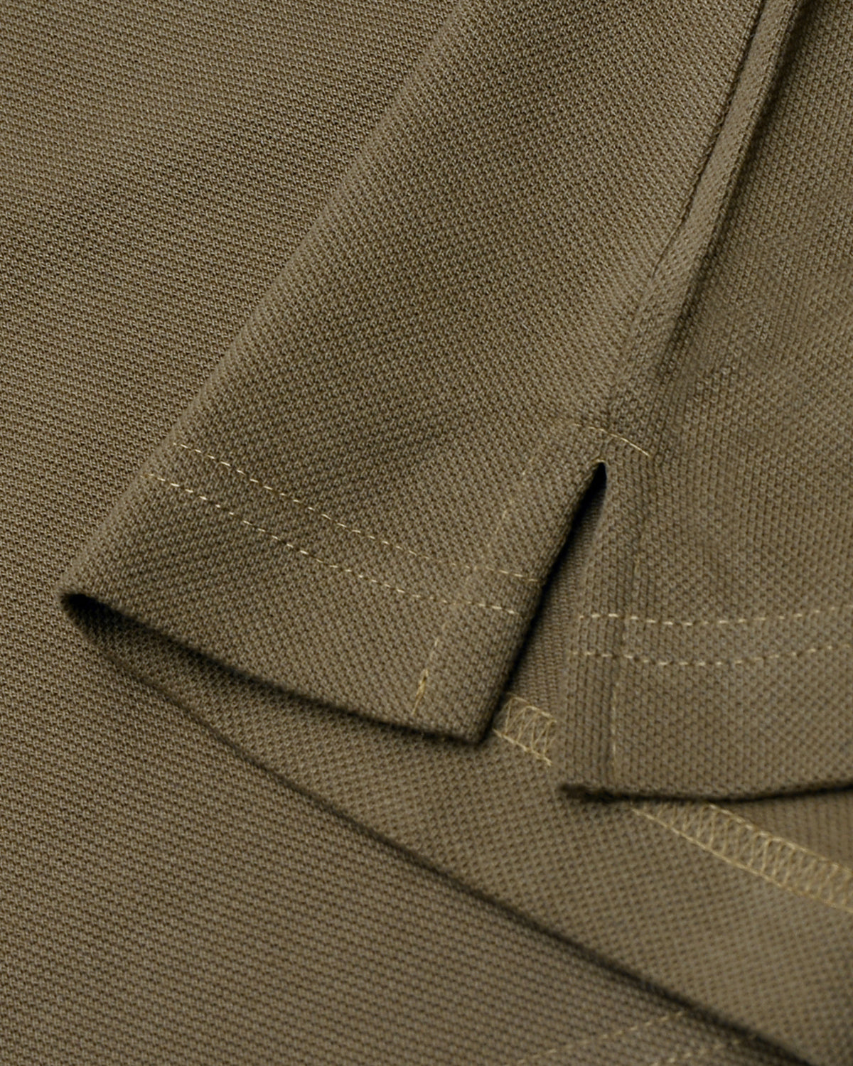 EZS Aria Olive Long Sleeve Polo - 7