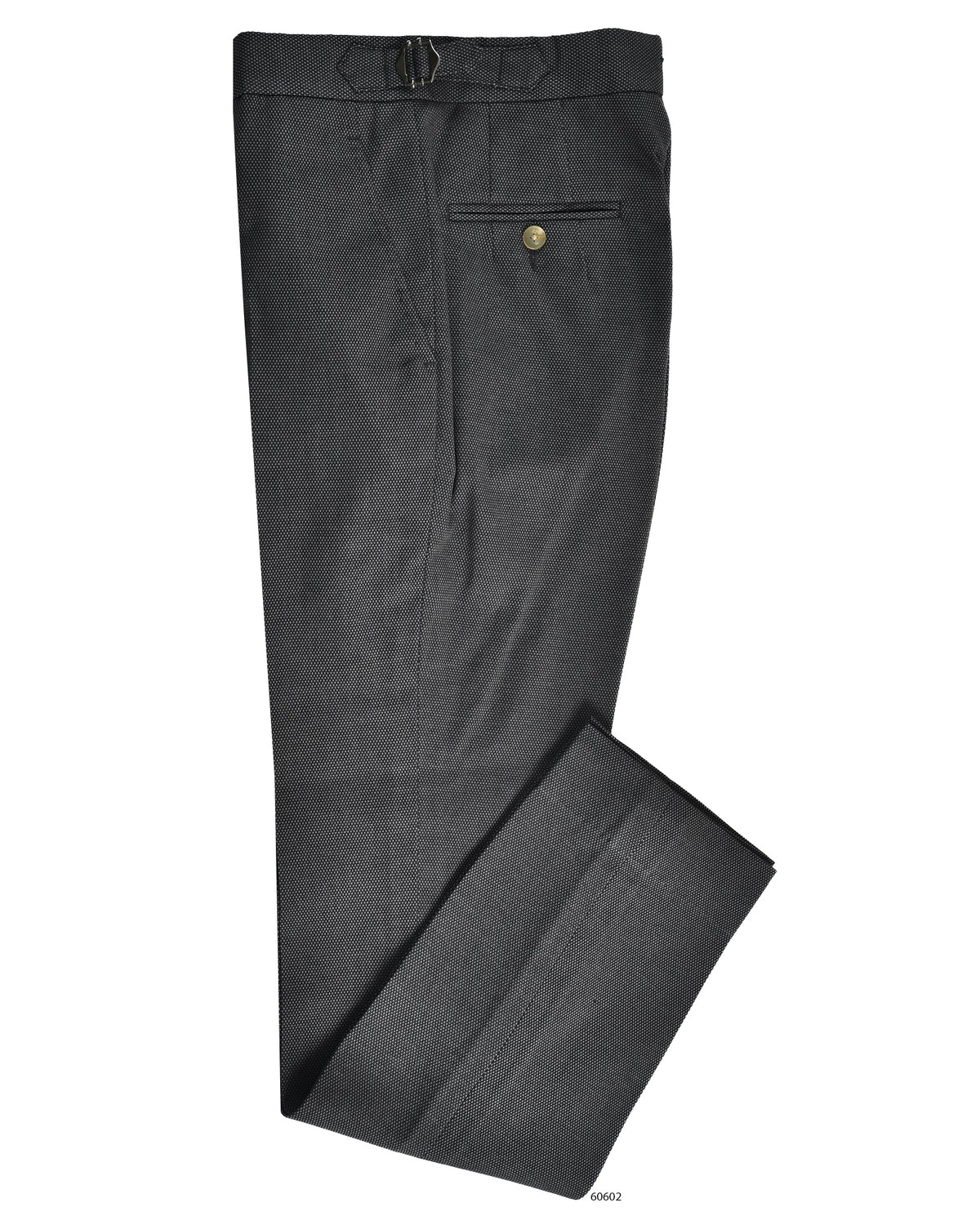 Light & Dark Grey Dotted Twill - 1