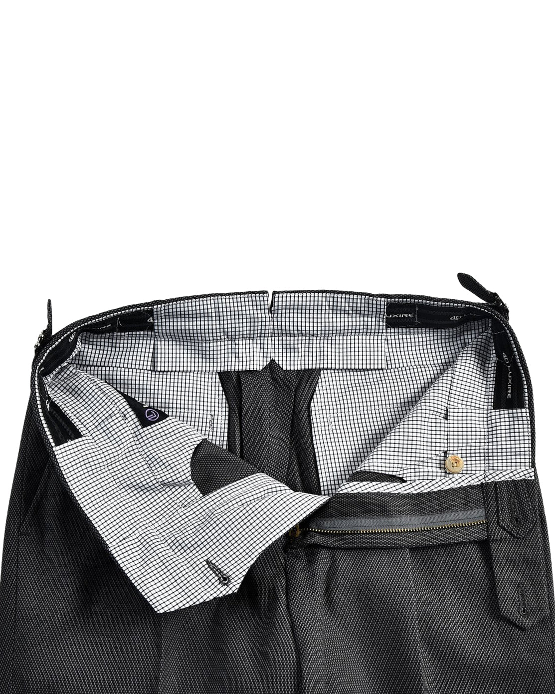 Light & Dark Grey Dotted Twill - 5