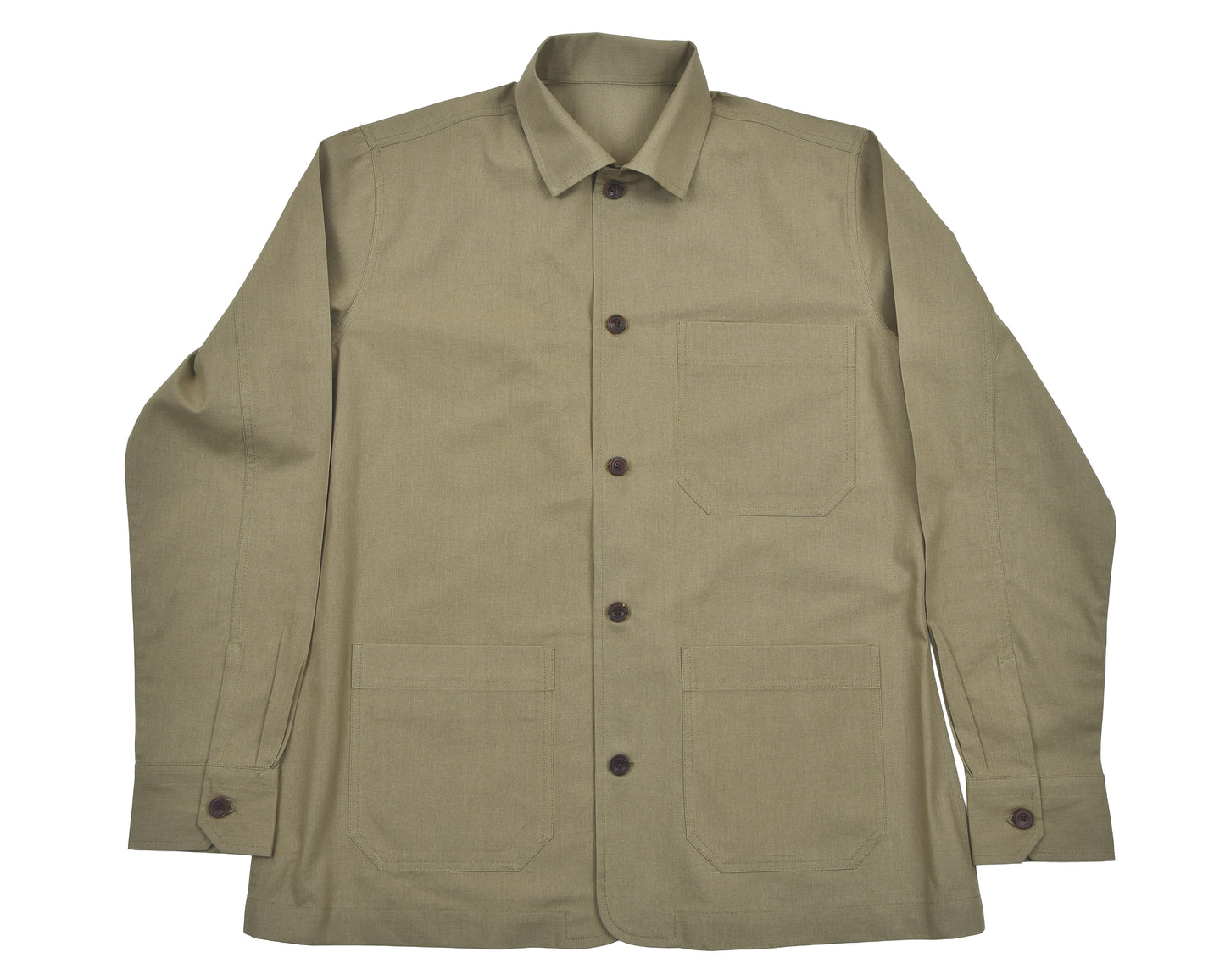 Apple Fresco Cotton Shirt Jacket
