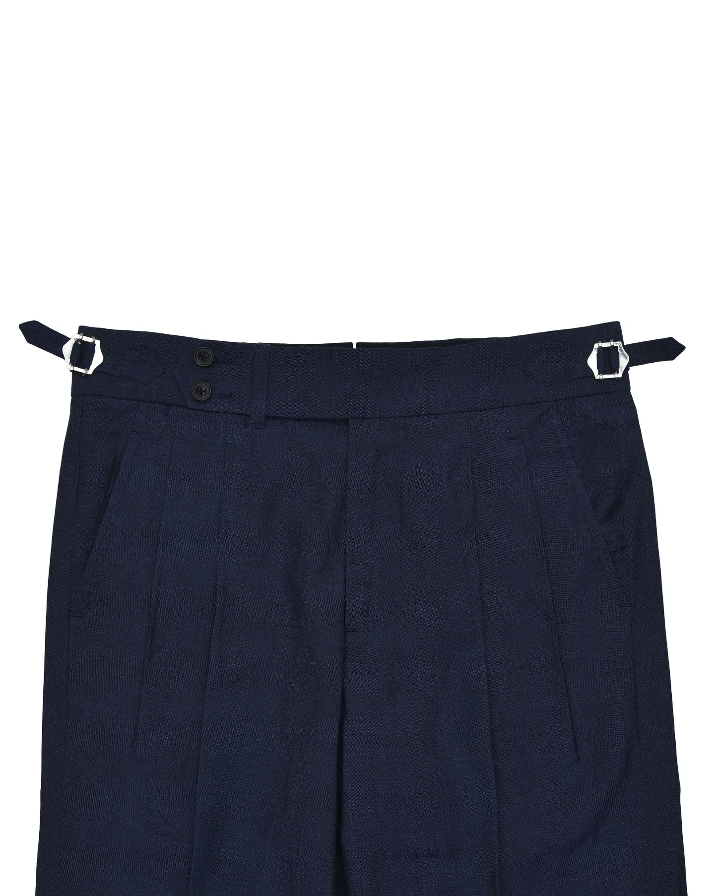 VBC: Navy Blue Wool-Linen