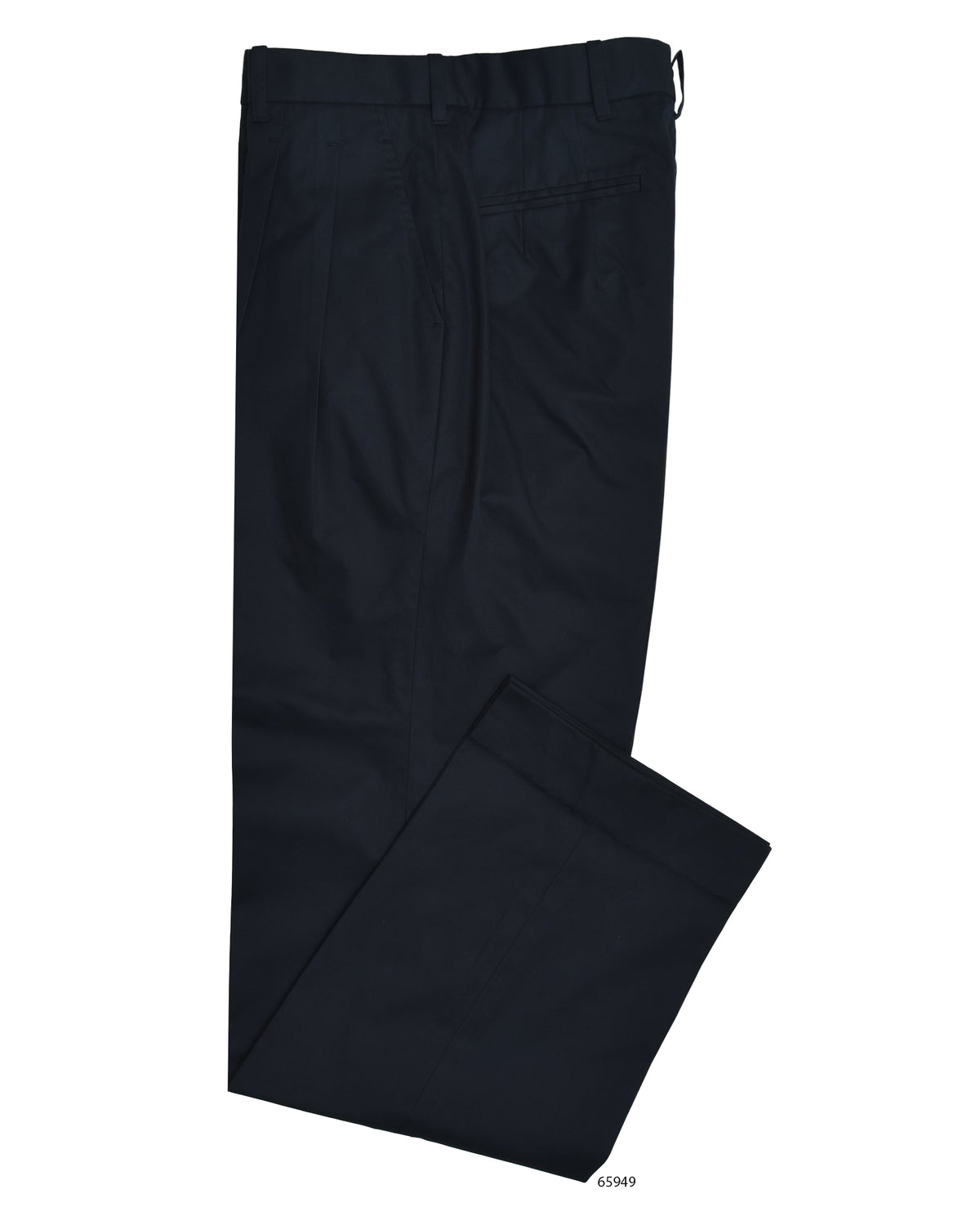 Midnight Black Twill Pants - 1