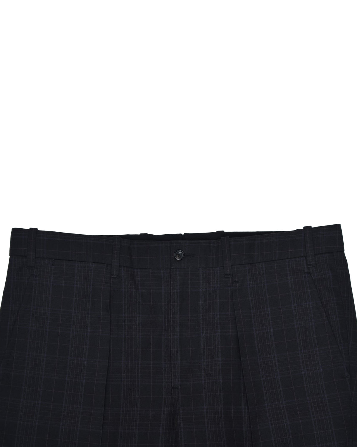 Black Grey Checks Pant - 2