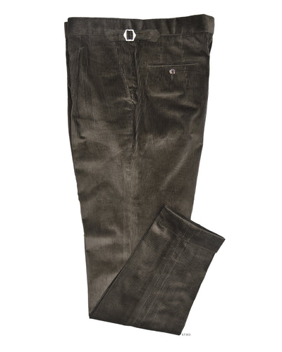 Modrone Corduroy Green Olive - 8 Wale