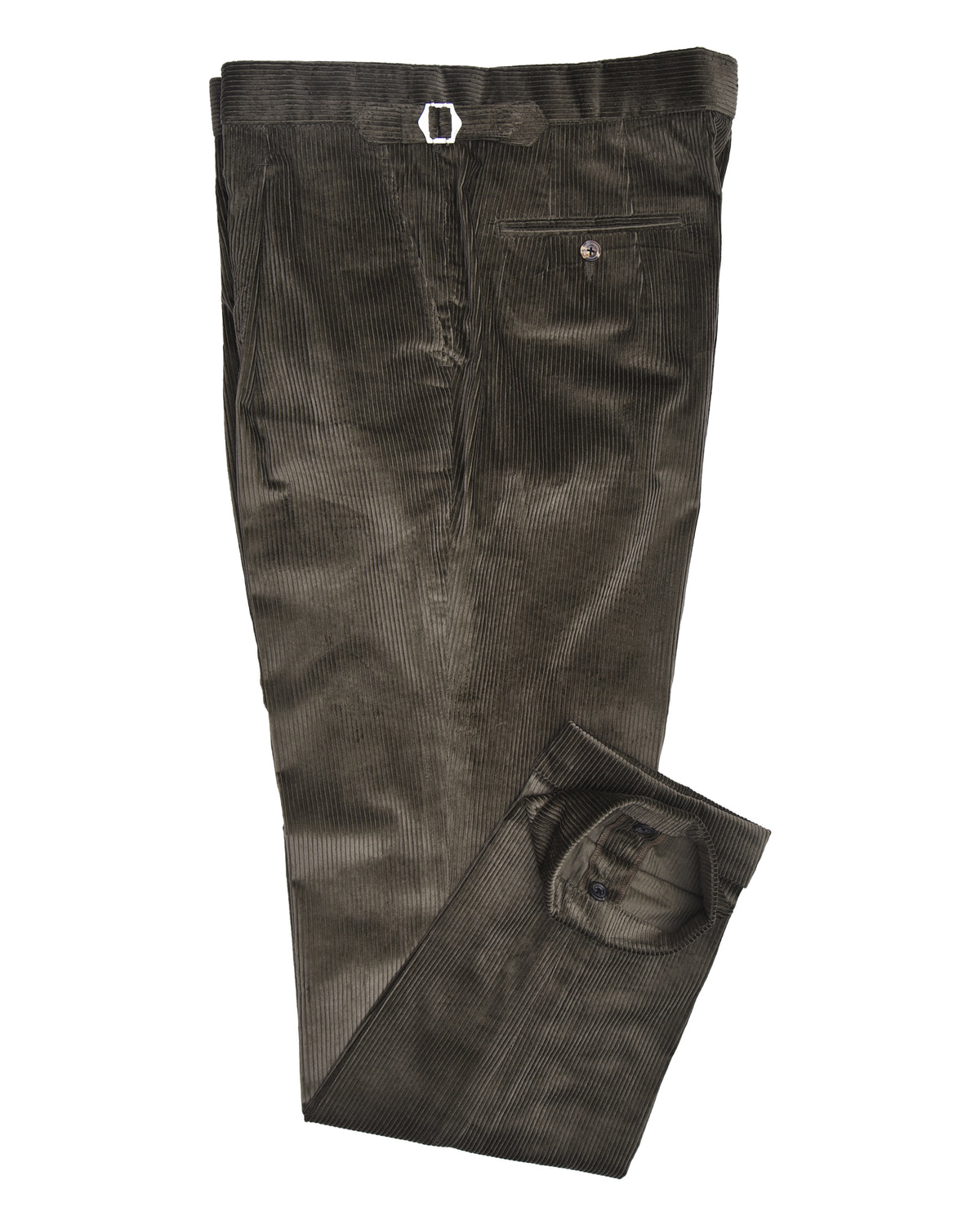 Modrone Corduroy Green Olive - 8 Wale - 2