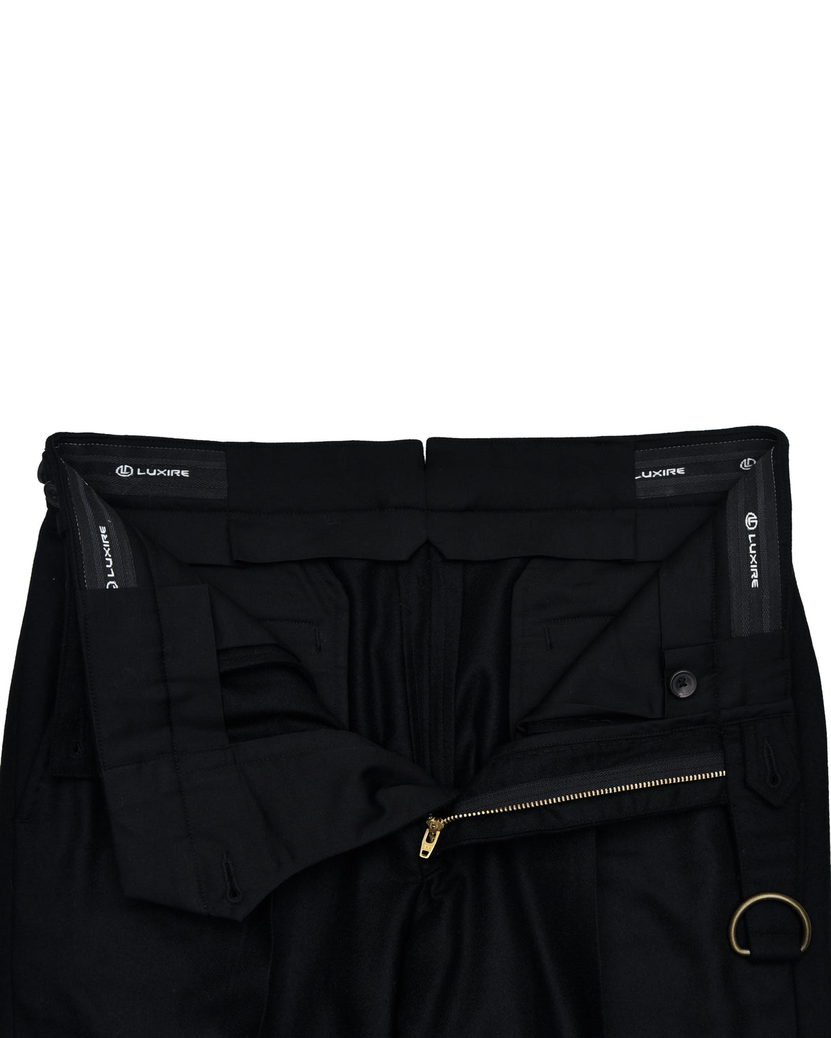 VBC Black 100% Wool Flannel - 5