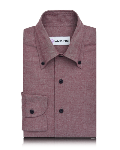 Maroon Oxford Shirt