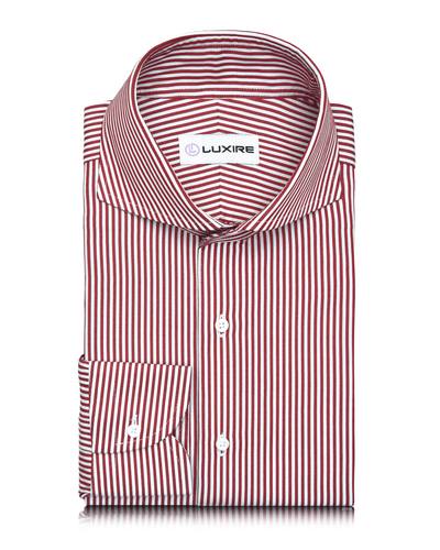 Red Dress Stripes Shirt