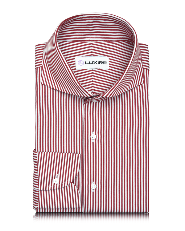 Red Dress Stripes Shirt