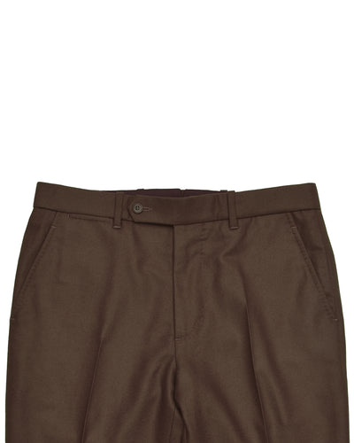 VBC:100% Wool Mud Brown Flannel