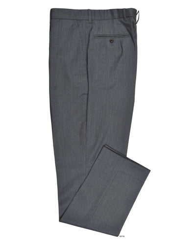 Cerruti: Nickel Grey Dress Wool