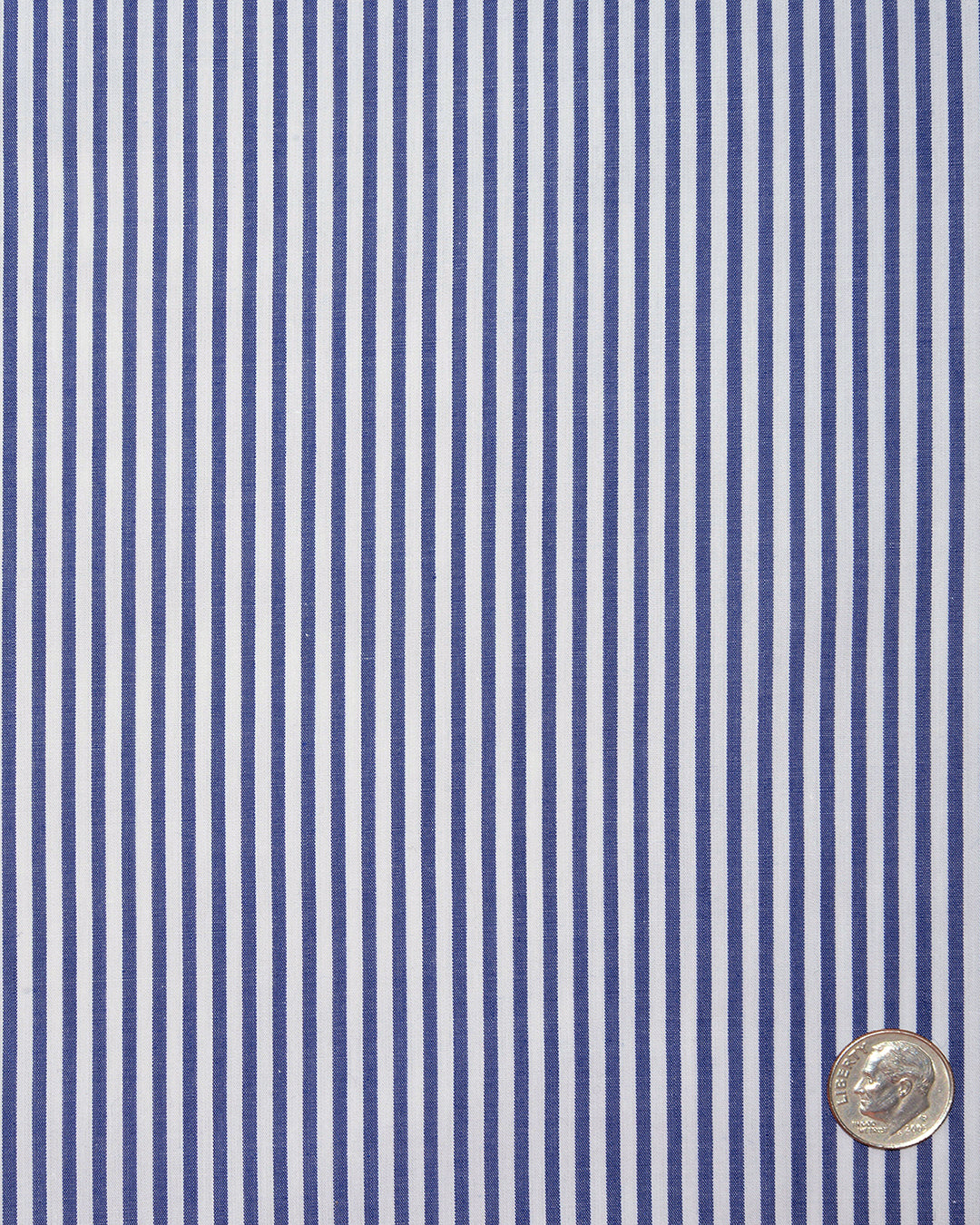Dark Blue Awning Stripes Shirt - 5