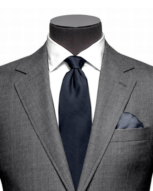 EThomas Wool Cashmere: Ash Mini Twill Jacket - 2