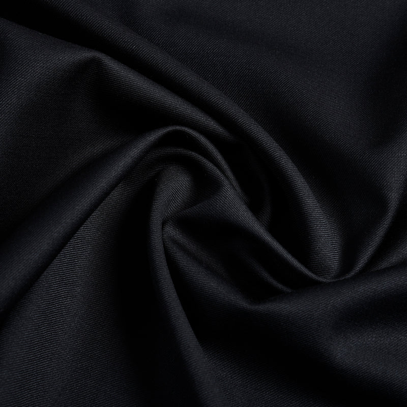 Washable Wool Suit: Black
