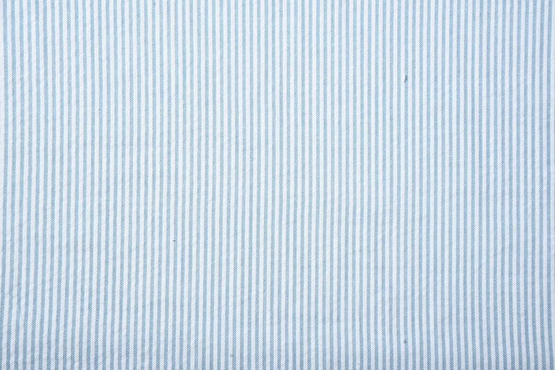 Sky Blue Dress Stripes Seersucker