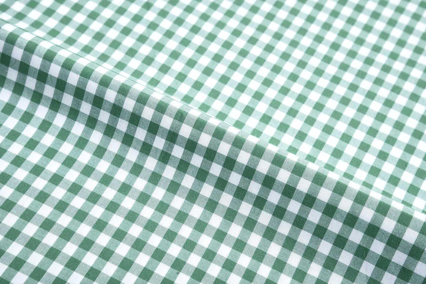 Green Gingham Checks