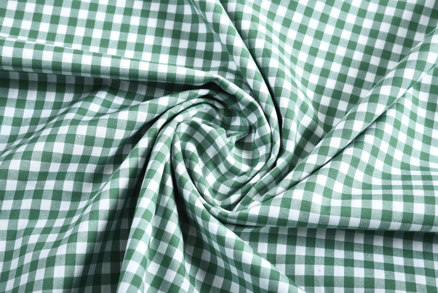 Green Gingham Checks