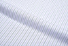 Alumo Light Grey And Purple Thin Navy Stripes