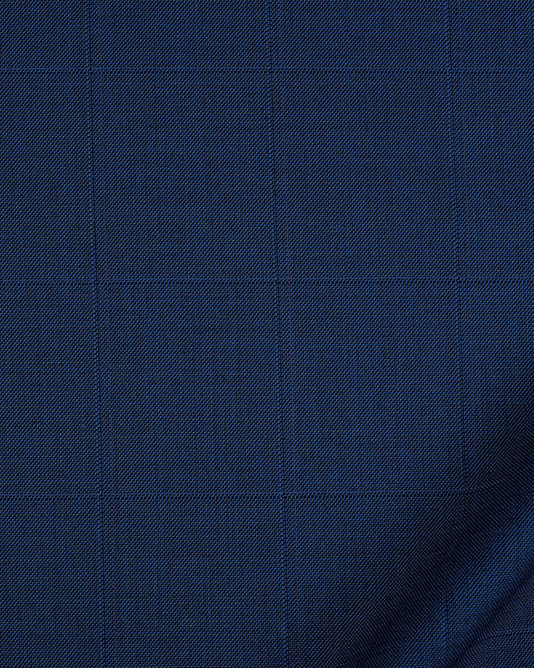 Drago: Super 160s Royal-Blue Prince of Wales Checks - 9