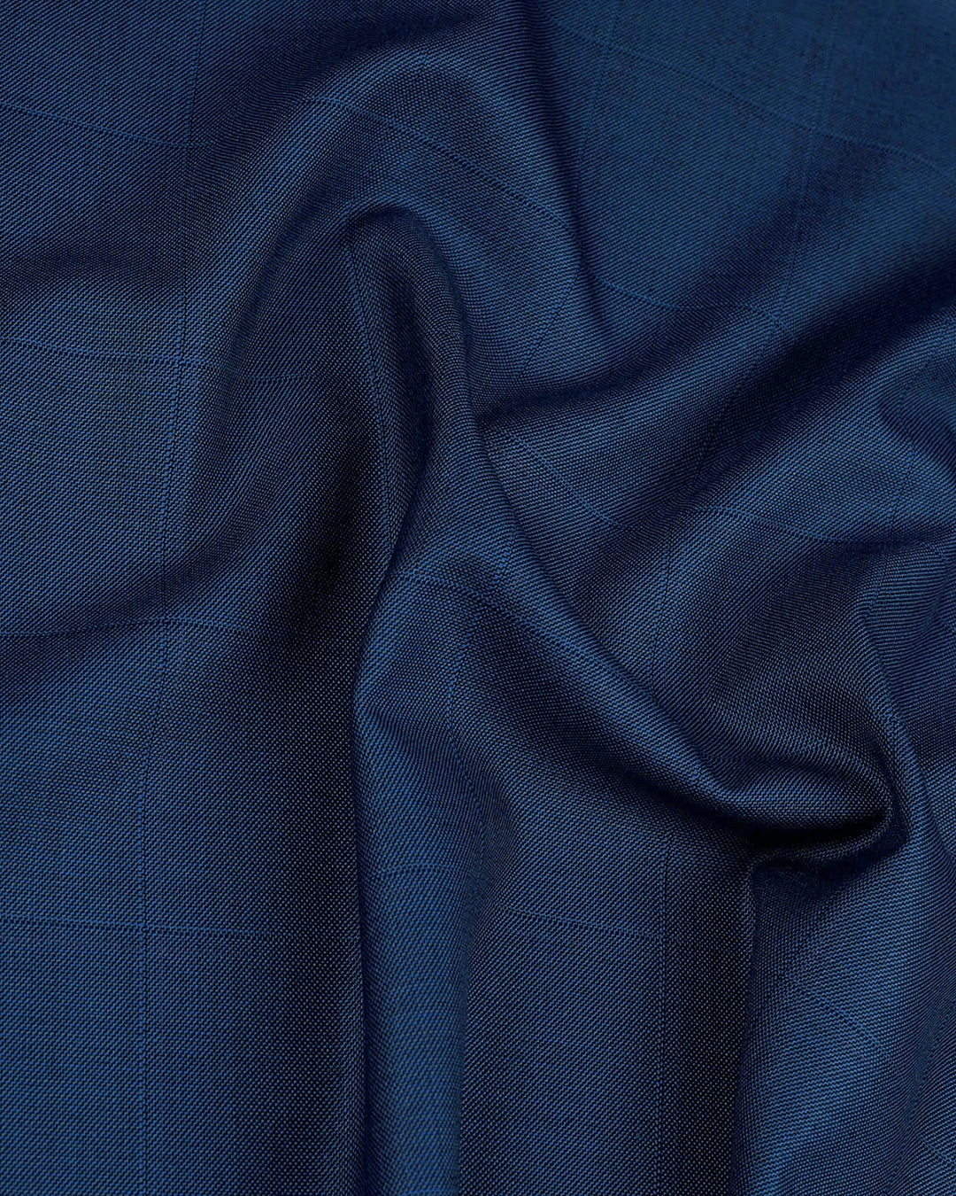 Drago: Super 160s Royal-Blue Prince of Wales Checks - 7