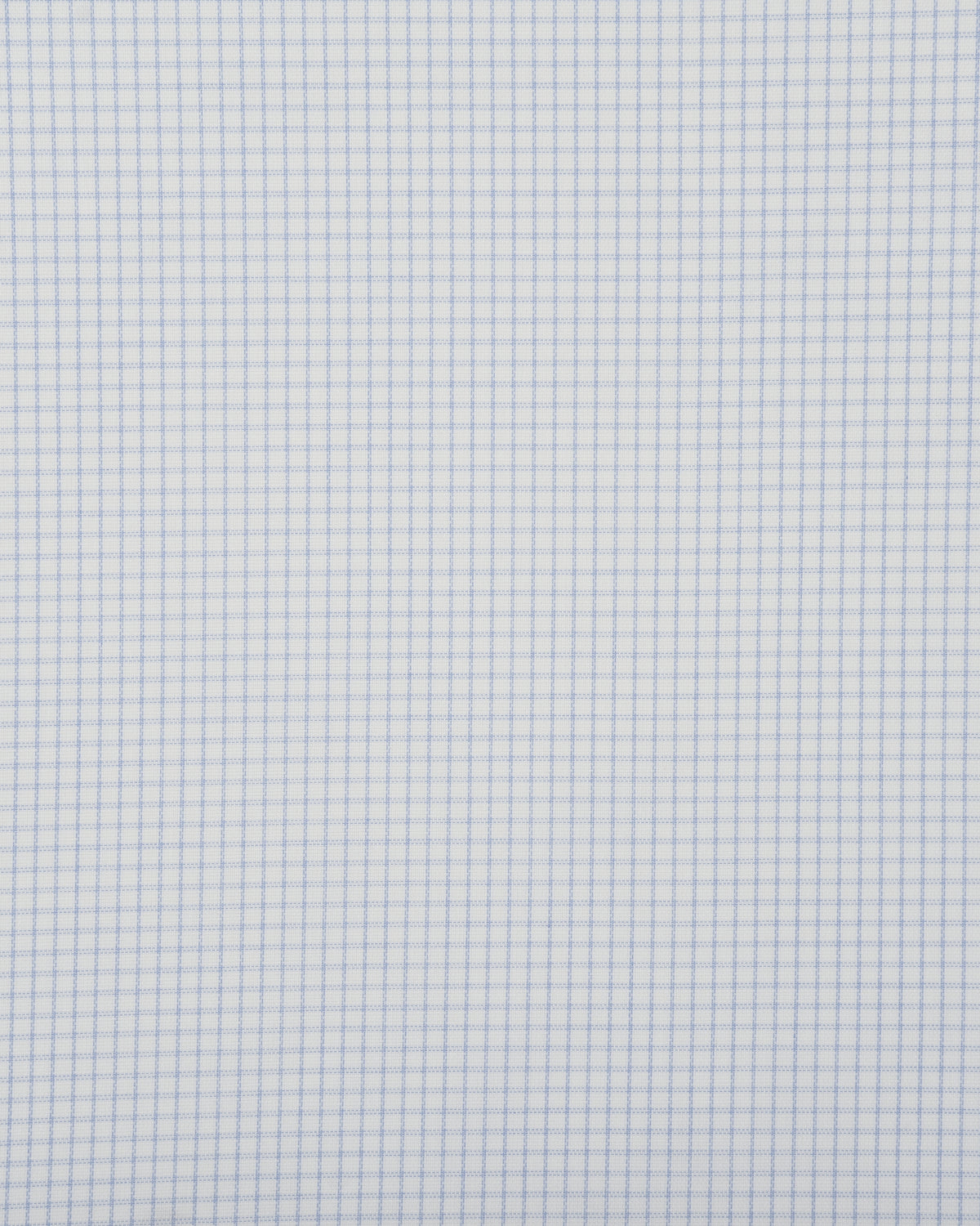 Wrinkle-Resistant Blue Checks on White Oxford Shirt - 5