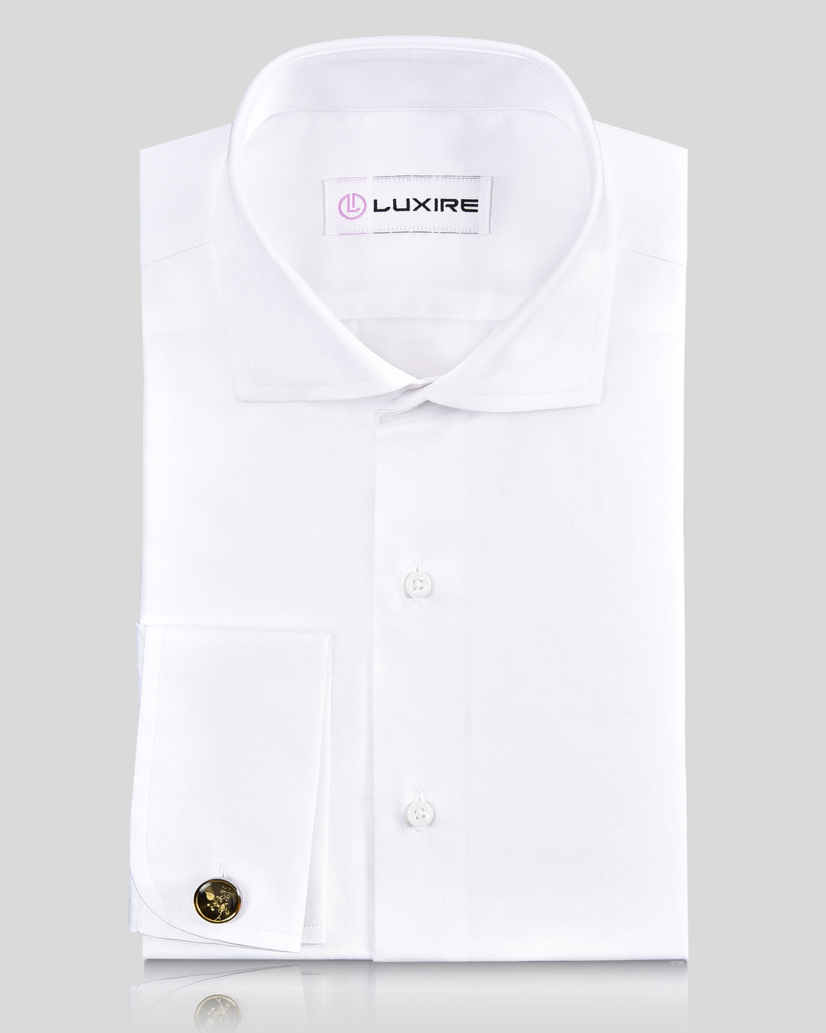 Lustrous Fine White Shirt - 1