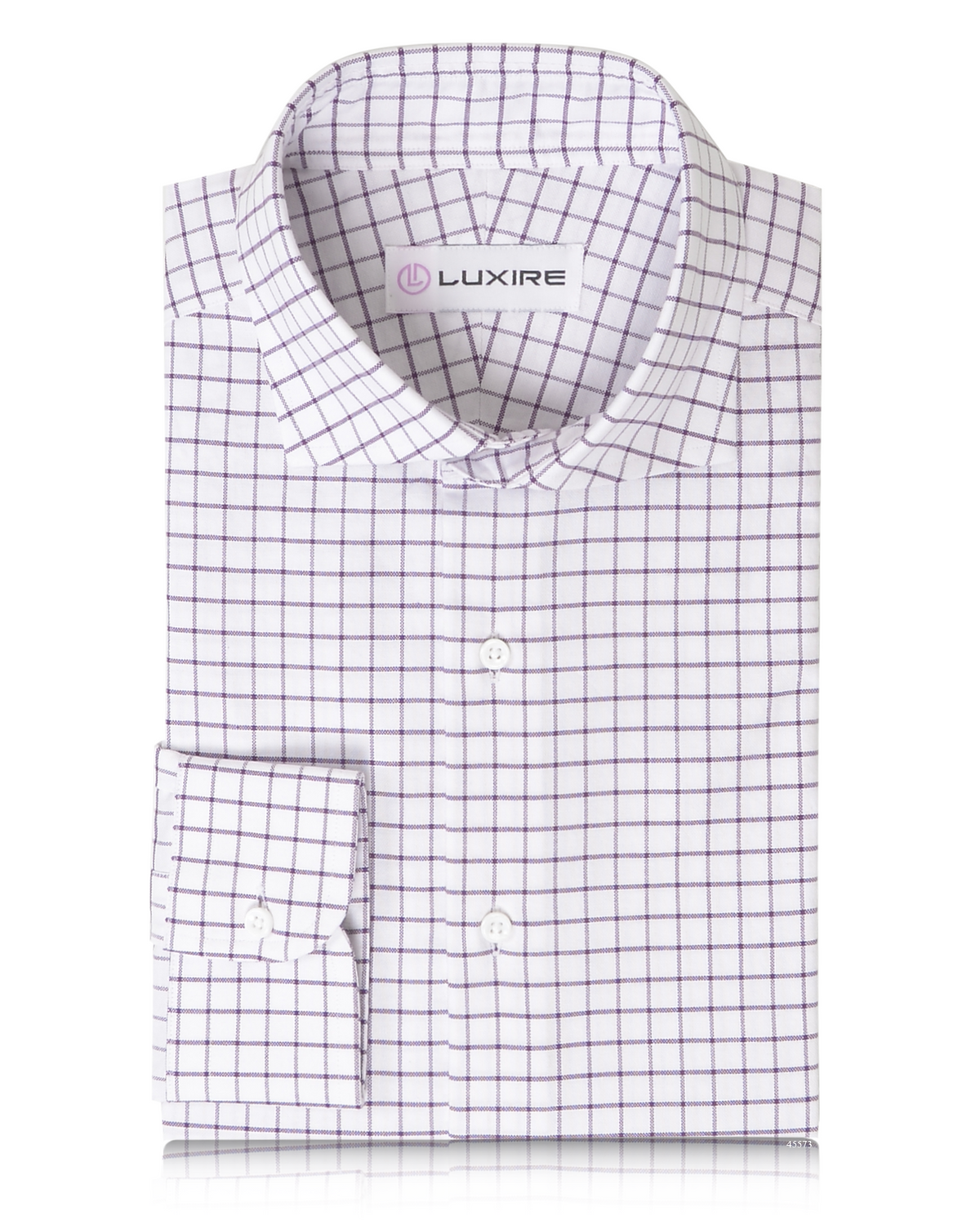 Summer Oxford: Purple White Checks - 1